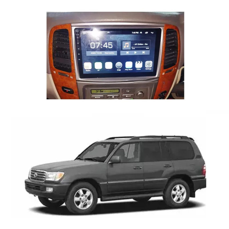 Lc 100 Model Toyota Land Cruiser LC 100 Half Panel Android Model 2002-2004 – Sehgal ...