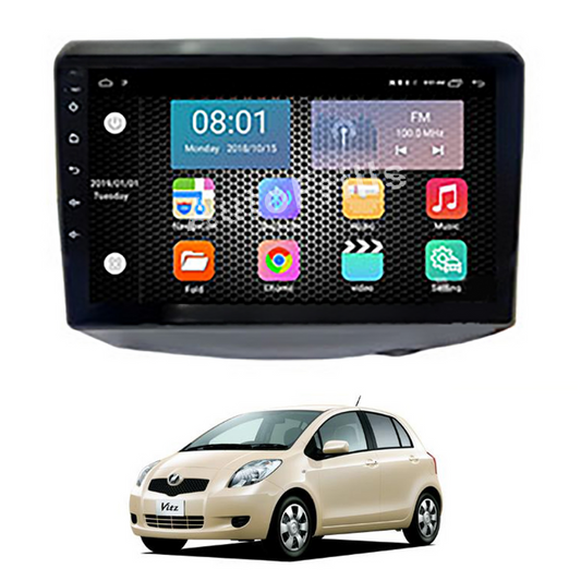 Toyota Vitz Android Panel O.tech 1+16GB Model 1998-2003