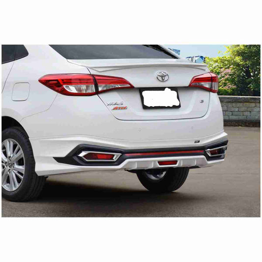 Toyota Yaris Trunk Spoiler Lip Style V2 (ABS) Model 2019-2021