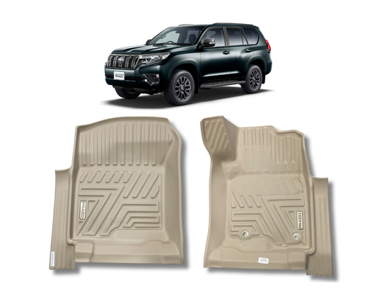 Toyota Prado (7 Seater) TPE Floor Mats TXR Beige Model: 2009-23