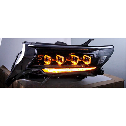 Toyota Prado FJ150 Head Light Bugatti Style Model 2017-2023