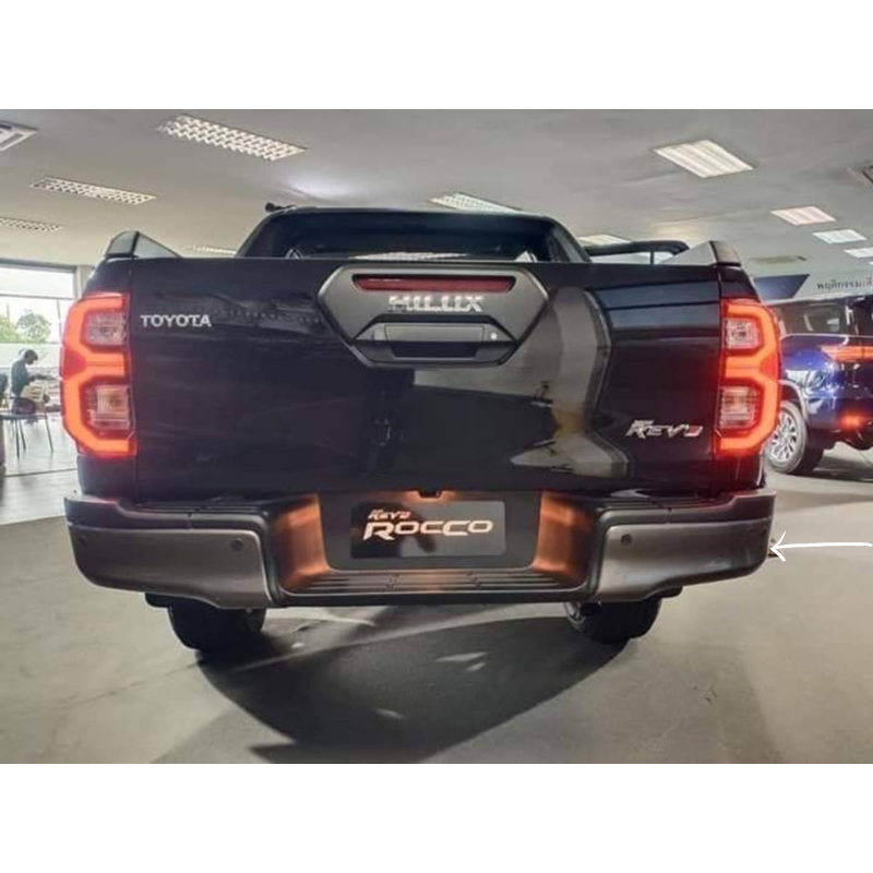 Hilux Roco Custom Toyota Hilux Rocco Back Bumper (Grey) Model 2022-2024 – Sehgal Motorsports