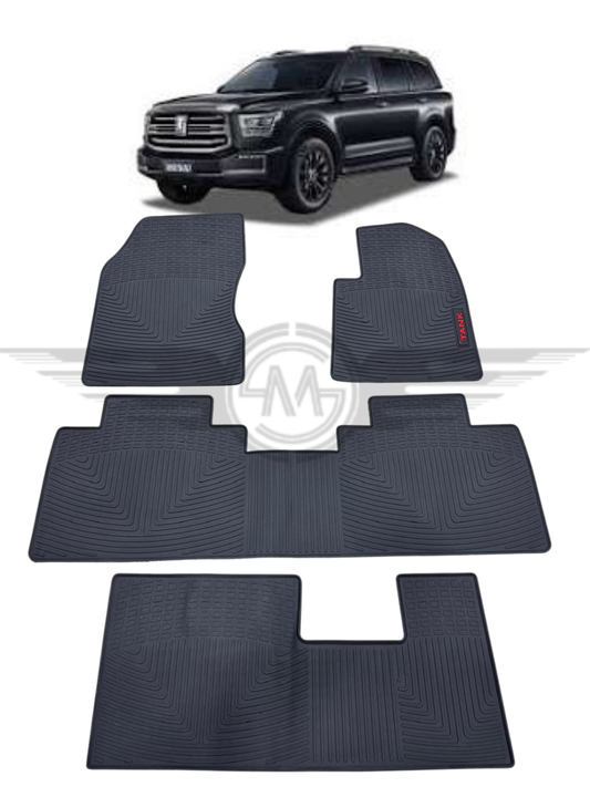 GWM Tank 500 HEV Rubber Floor Mats Model: 2026