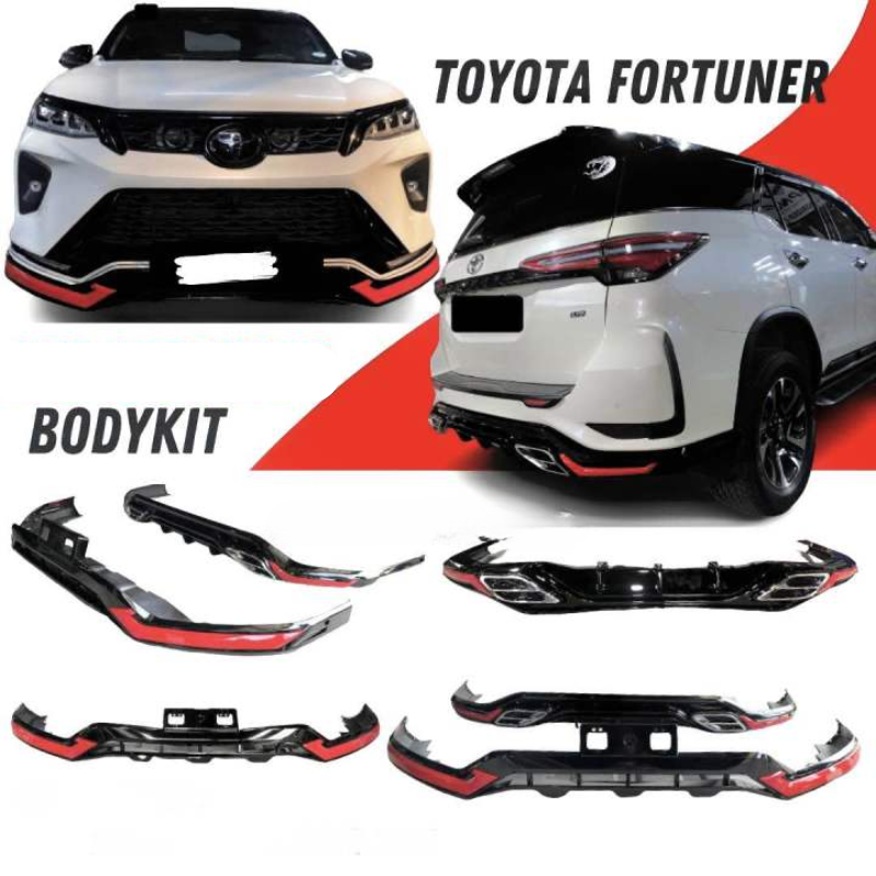 Totota Fortuner Body Kit Legender Red Line Model 2022-2023 – Sehgal ...