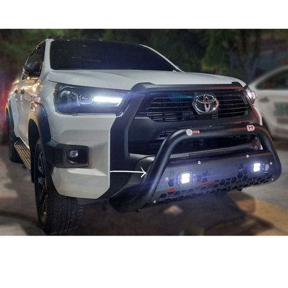 Toyota Hilux Revo Hmaer Storm Nudge Bar (LED) 2016-2024