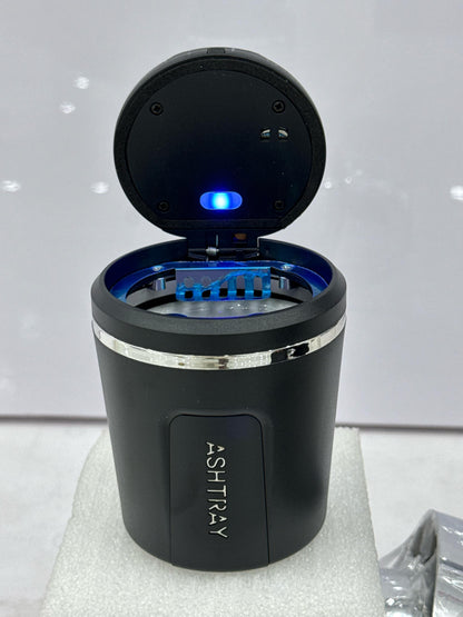 Portable Premium Sports Car Ashtray with LED