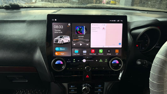 Toyota Prado FJ150 Android Panel 13.4" New Style Model: 2017-21