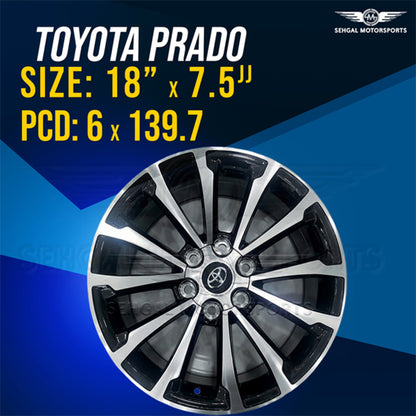 Toyota Land Cruiser Prado OEM  Alloy Rim 18 inch (YX661)