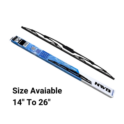 Wiper Blade With Rubber Metal Body NWB