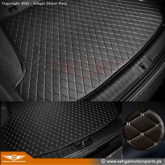 Toyota Prius 7D ECO trunk Mat Black (with Black OR Beige Stitch) Model 2020-2022