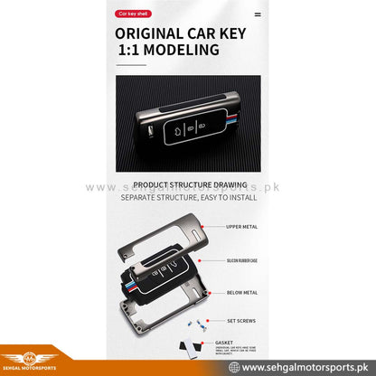 Mercedes-Benz E200 Key Cover Zinc With PU Hook