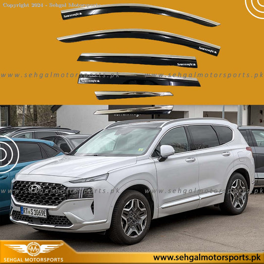 Hyundai Santa Fe Air Press TXR with Chrome (6Pcs) Model 2023-2024
