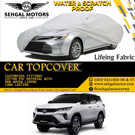 Toyota Fortuner Top Cover Lifeing Fabric Model 2017-2021