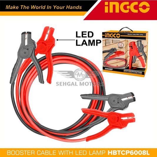 Ingco Booster Cable With Led (HBTCP6008L)