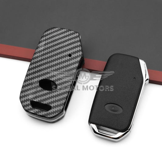 KIA Alpha Carbon Fiber Plastic Key Cover Model 2020-2021