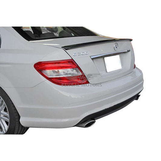 Mercedes-Benz C-Class W-204 Trunk Spoiler Lip Style Model 2008-2014