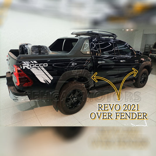 Toyota Hilux Revo Slim Over Fender RBS Black Model 2017-2021 Thailand