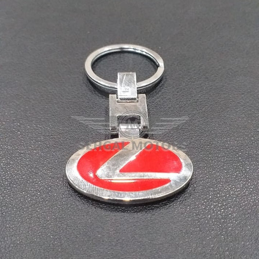 Lexus Metal Key Chain - Red