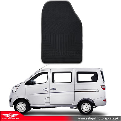 Changan Karvan Rubber Floor Mat Black Model 2019-2022