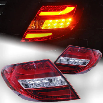 Mercedes Benz C-Class W204 Back LED Lights Model 2007-2014