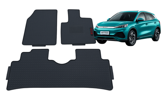 BYD ATTO3 Rubber Floor Mats Model: 2025