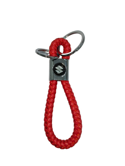 Car Logo Braided Loop Keychain