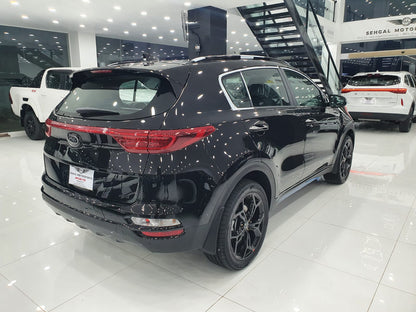 Kia Sportage Black Edition Model 2024 back right side view