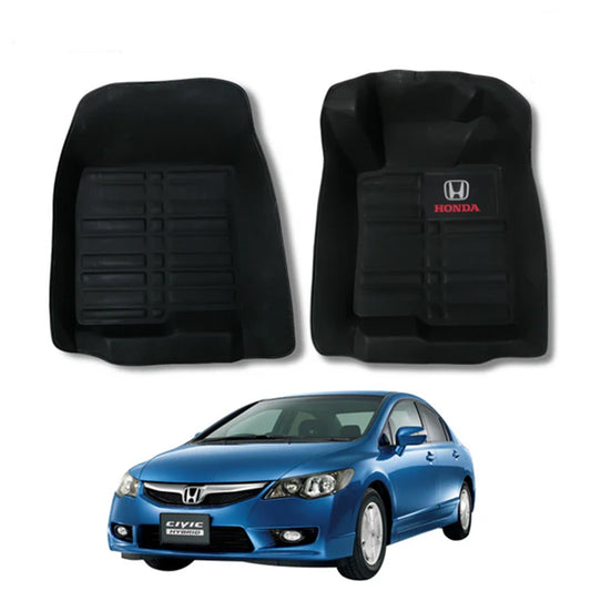 Honda Civic Rebirth 2012-2016 TPE Floor Mats (Black)