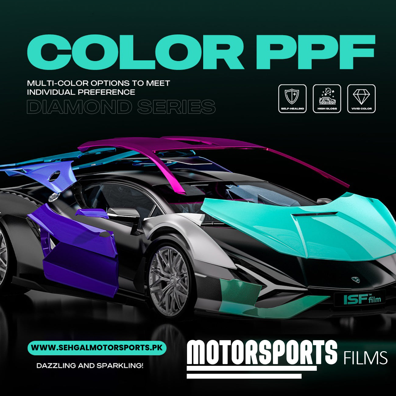 Rust Design Ppf Motorsports Colored PPF TPU Bourgogne Red CL-49 (Per Running Feet ...