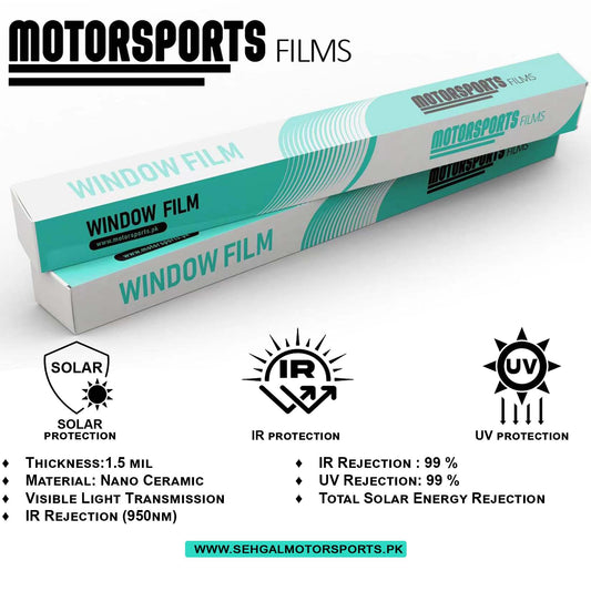 Motorsports Colored Window Film Blackish Blue (N BSM-20 020)