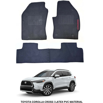 Toyota Cross Rubber Floor Mat Model 2024