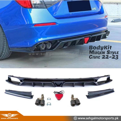 Honda Civic Body Kit Mugen Style Model 2022-2024