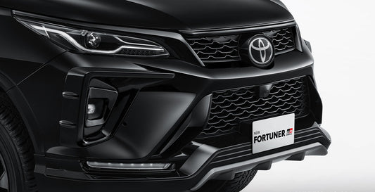 Toyota Foruner Legender GR Front + Back Bumper Lips (Set)