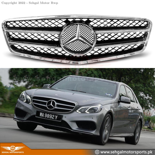 Mercedes-Benz E-Class W212 Front Grill Model 2009-2016