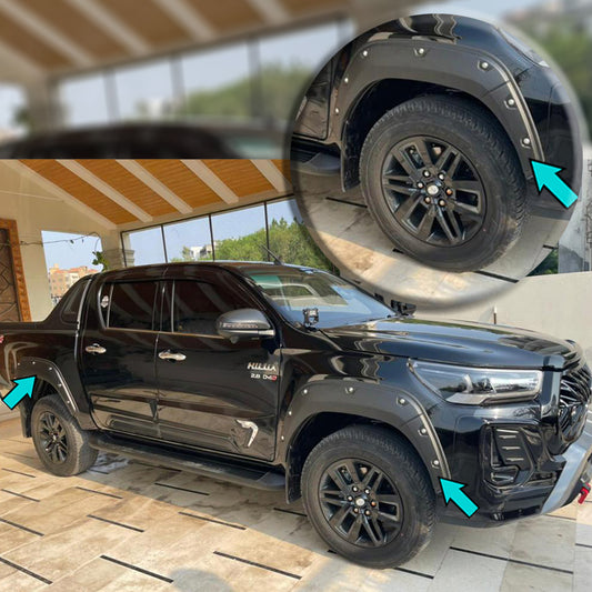 Toyota Hilux Revo Over Fender RBS Bolt Style Model 2017-2021 Thailand