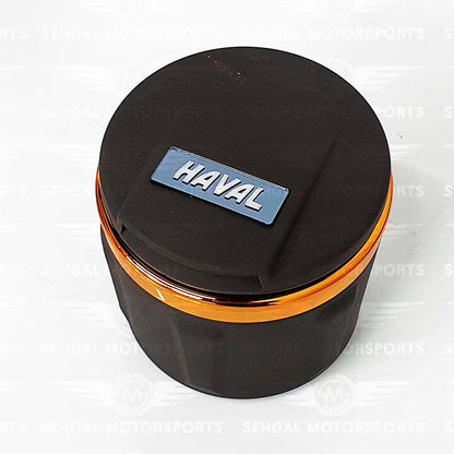 Portable Multi Color Car Ashtray Small With LED (with your Car Logo)