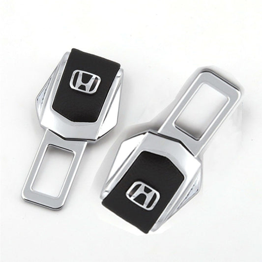 Honda Logo Seat Belt Clip Leather