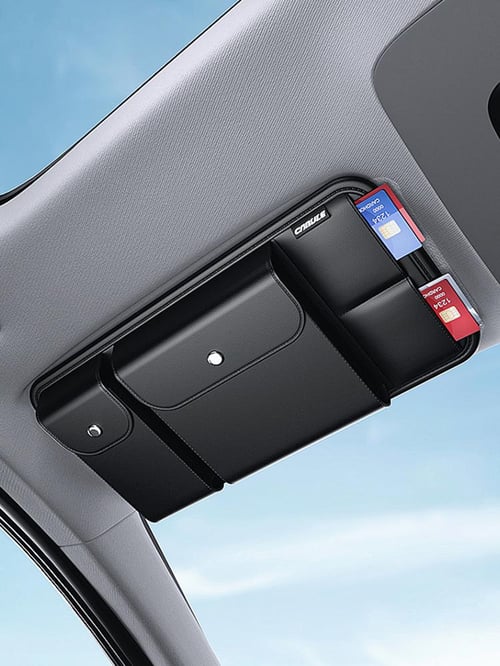 Motorsports Car Sun Visor Storage Organizer