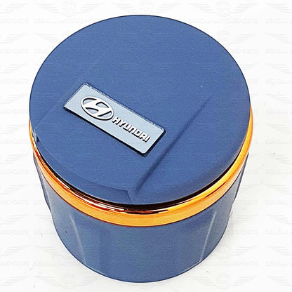 Portable Multi Color Car Ashtray Small With LED (with your Car Logo)