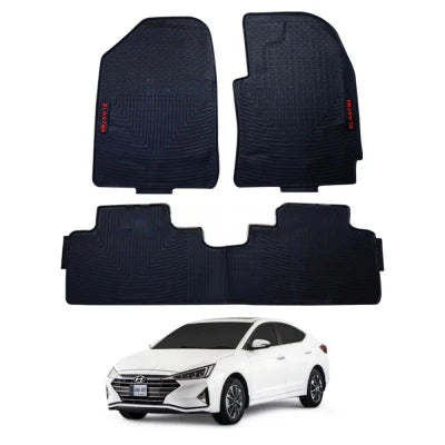 Hyundai Elantra Rubber Floor Mats Model 2022-23