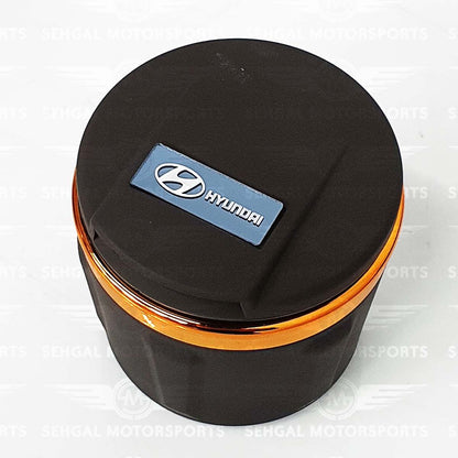 Portable Multi Color Car Ashtray Small With LED (with your Car Logo)