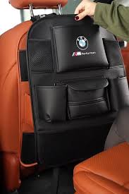 Motorsports Hanging Back Seat Organizer with Tissue Box