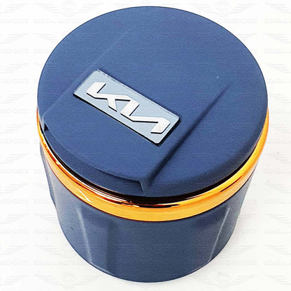 Portable Multi Color Car Ashtray Small With LED (with your Car Logo)