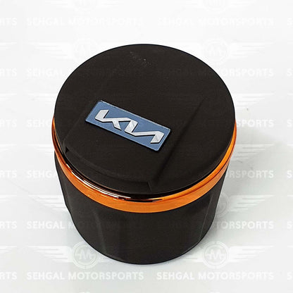 Portable Multi Color Car Ashtray Small With LED (with your Car Logo)
