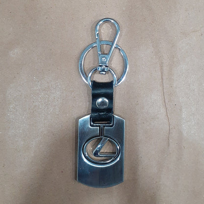 METAL Logo Key Chain (Chrome)
