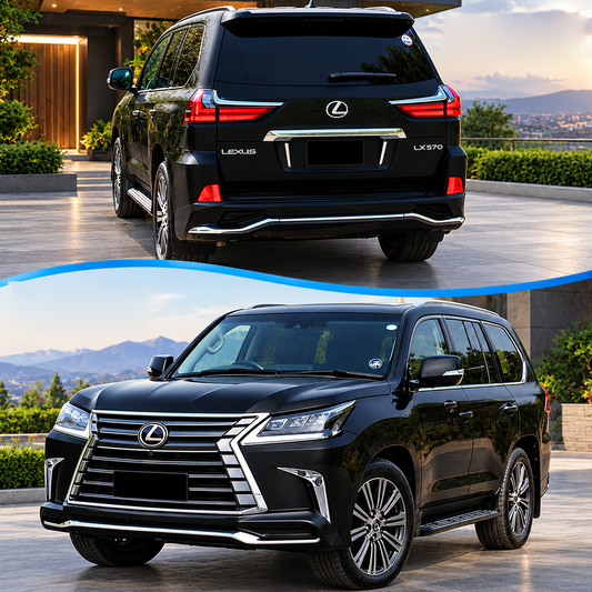 Lexus LX570 Body Kit With Modellista (Black) Model 2014-2016
