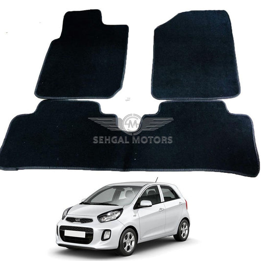 Kia Picanto Carpet Floor Mat Black Model 2020 - 2021 Local