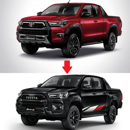 Toyota Hilux Rocco 2022-2024 conversion into Revo GR 2023-2024