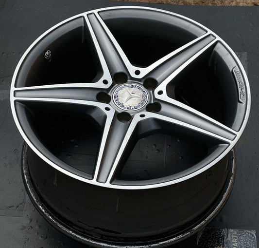 Mercedes Benz C Class AMG Style 17 Inch Alloy Rims (1031775-1)