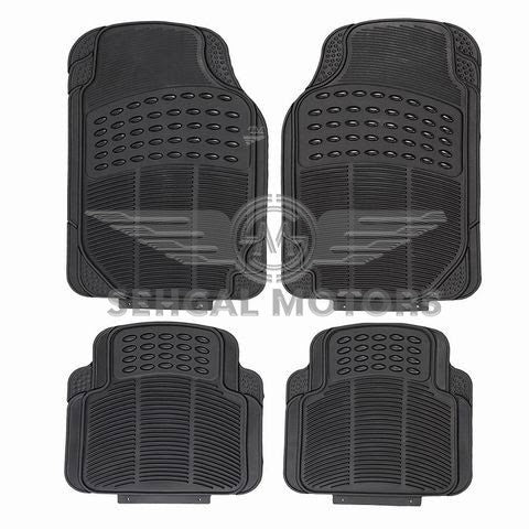 Honda Civic Rubber Floor Mat Beige with Black border 3pcs Model 2016-21